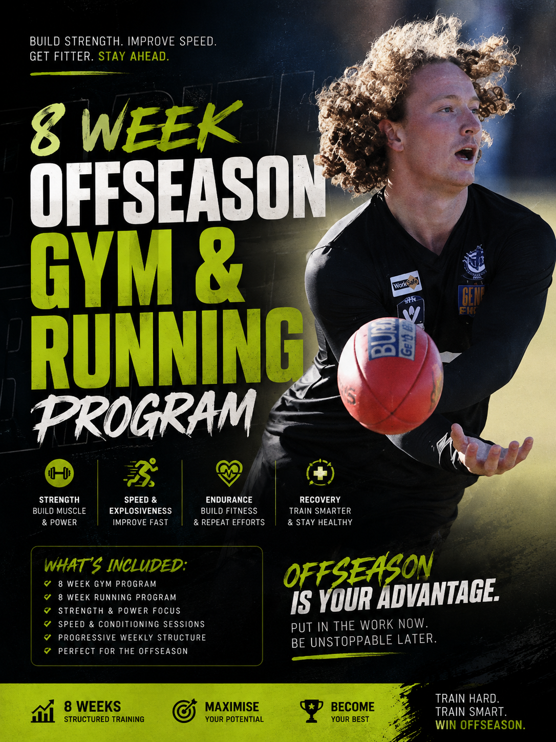 GENERAL 8 week offseason gym and running program!
